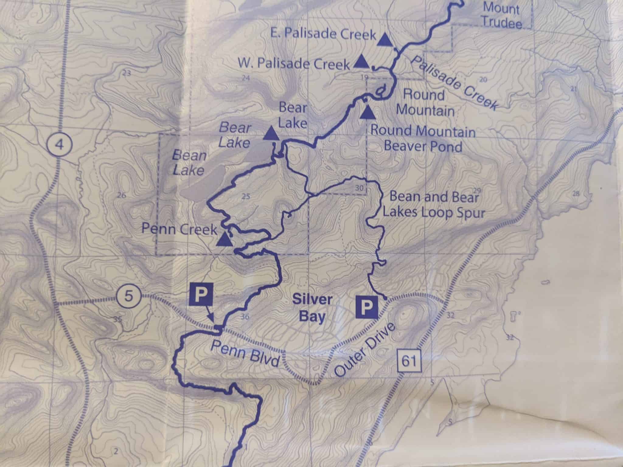 Bear and Bean Lake Loop A DogFriendly Superior Hiking Trail Day Hike