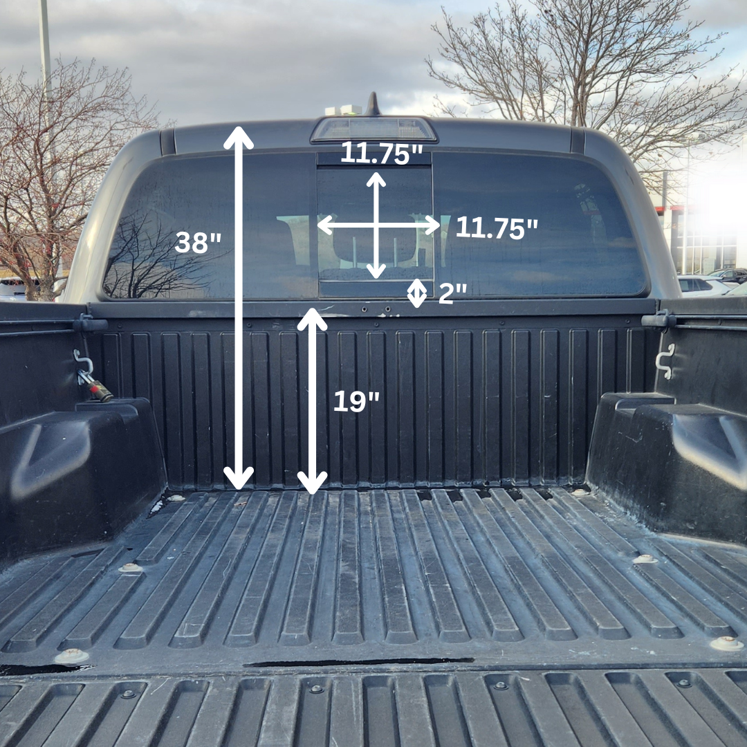 Toyota Tacoma Bed Dimensions (3rd Generation Short Bed) – Pawsitively ...